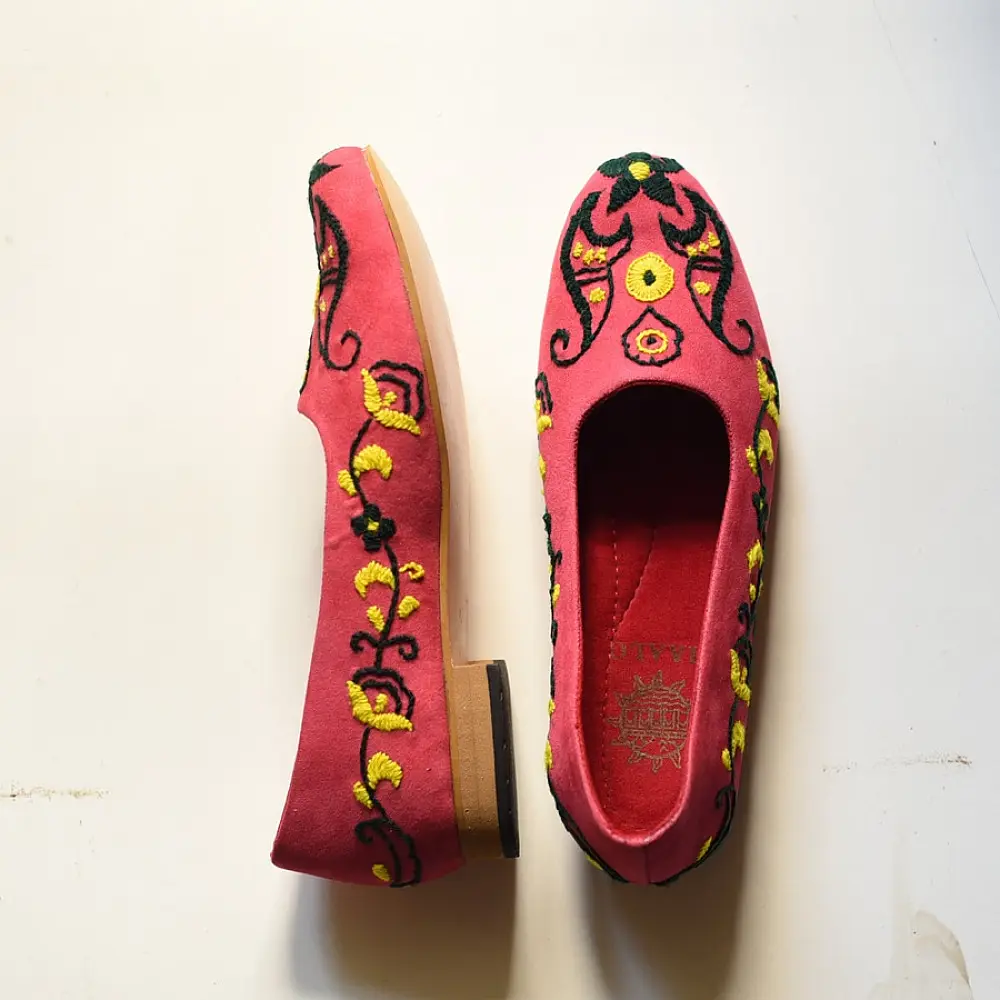 handmade embroidery shoes