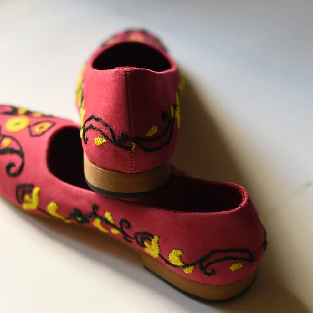 handmade embroidery shoes