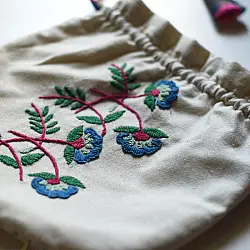 Thread Of Love | Embroidered Potli Pouch