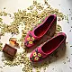 Hand Embroidered Shoes - Pink