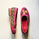 Hand Embroidered Shoes - Pink