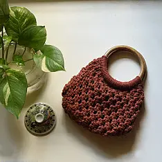 Thread Of Love | Knotted Macrame Bag