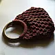 Hand Knotted Macrame Bag