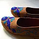 handmade embroidery Brown Shoe