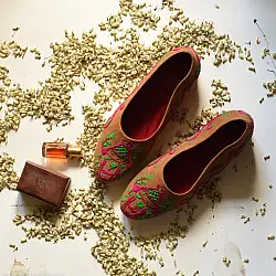 Petal & Sole| Handmade Embroidered Shoe 