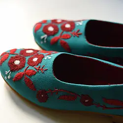 Petal & Sole| Handmade Embroidered Shoe