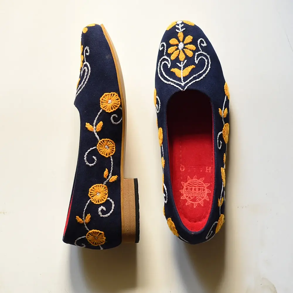 handmade embroidery shoe