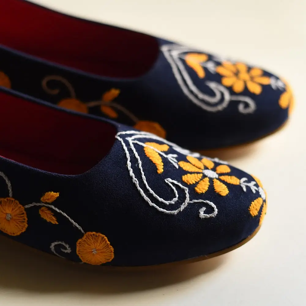 handmade embroidery shoe