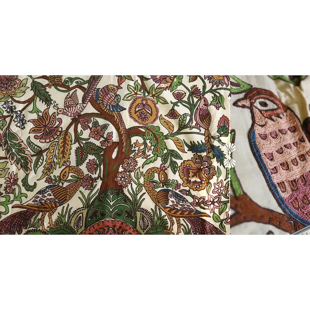 Rural trails ⁂ Kutchi Embroidered Wall Piece ( 58 x 44 ) ⁂ 6