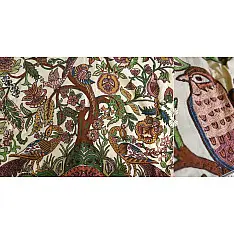 Rural trails ⁂ Kutchi Embroidered Wall Piece ( 63" x 46" ) ⁂ 6
