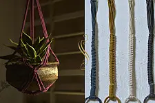 Knotted ▣ Classic Hand-Knotted Plant Hanger ▣ 6