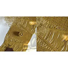 Knotted ▣  Twist and Twill Hand-Knotted Table Runner ▣ 29