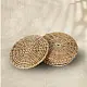Roots & Reeds | Handcrafted ~ Pine Flat Coasters (Set of 6 )  -  Three color options