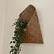 Roots & Reeds | Handcrafted ~ Water Hyacinth Meteka Magazine Holder