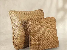 Roots & Reeds | Handcrafted ~ Meteka Cushion Cover - Two Size Options