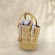 Roots & Reeds | Handcrafted Water Reed Handbag - Velvet Bag 