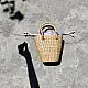 Roots & Reeds | Handcrafted Water Reed Handbag - Velvet Bag 