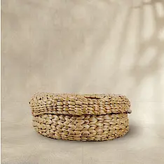 Roots & Reeds | Handcrafted ~ Storage - Basket - Heart Shape