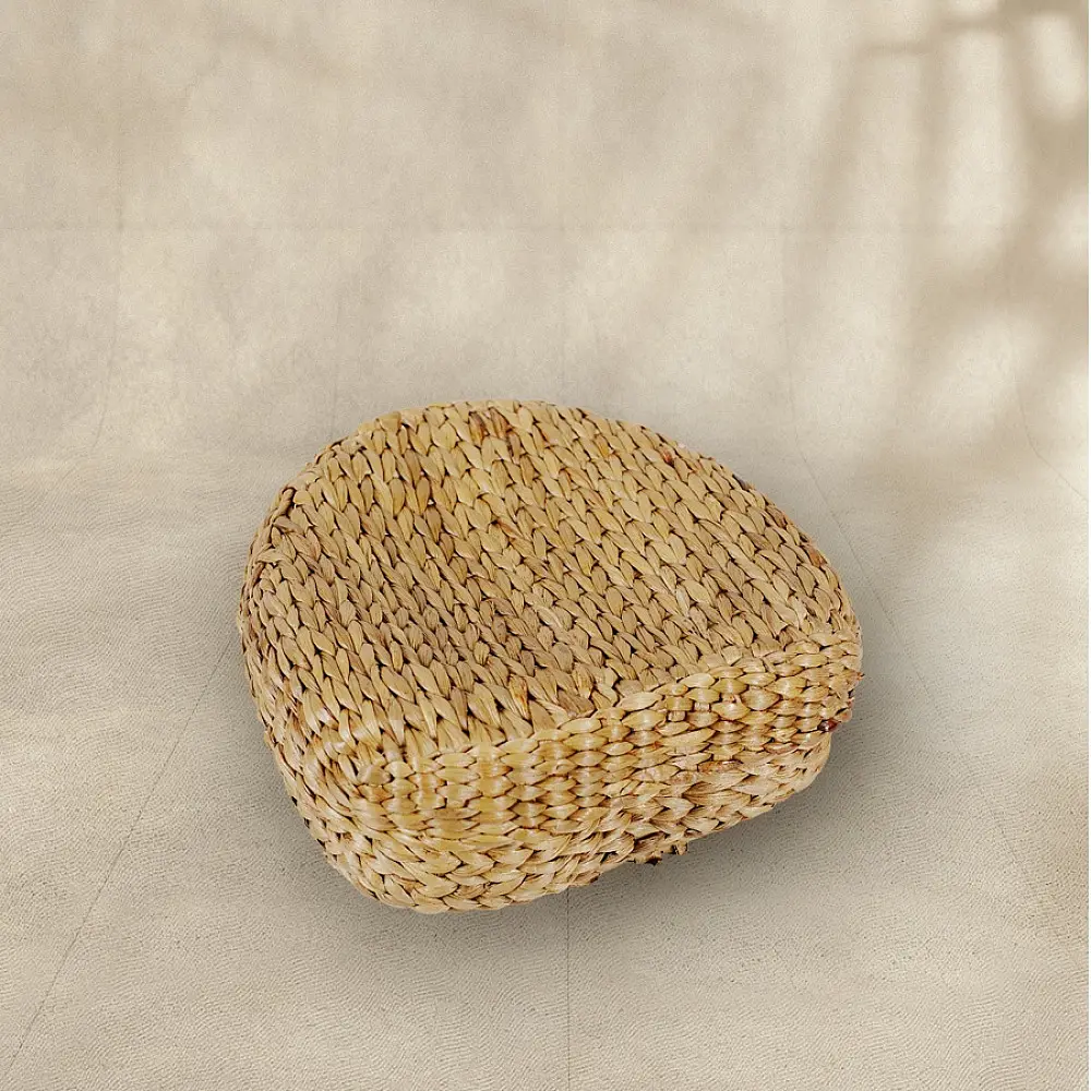 Roots & Reeds | Handcrafted ~ Storage - Basket - Heart Shape