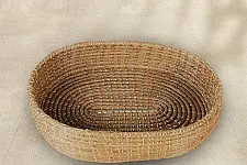 Roots & Reeds | Handcrafted ~ Pine Knot Storage Basket