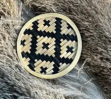Roots & Reeds | Handcrafted ~ Handmade Bamboo Coaster (Set of Four)
