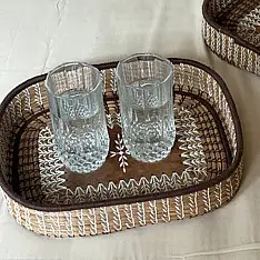 Roots & Reeds | Handcrafted ~ Pine Tray