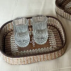 Roots & Reeds | Handcrafted ~ Pine Tray