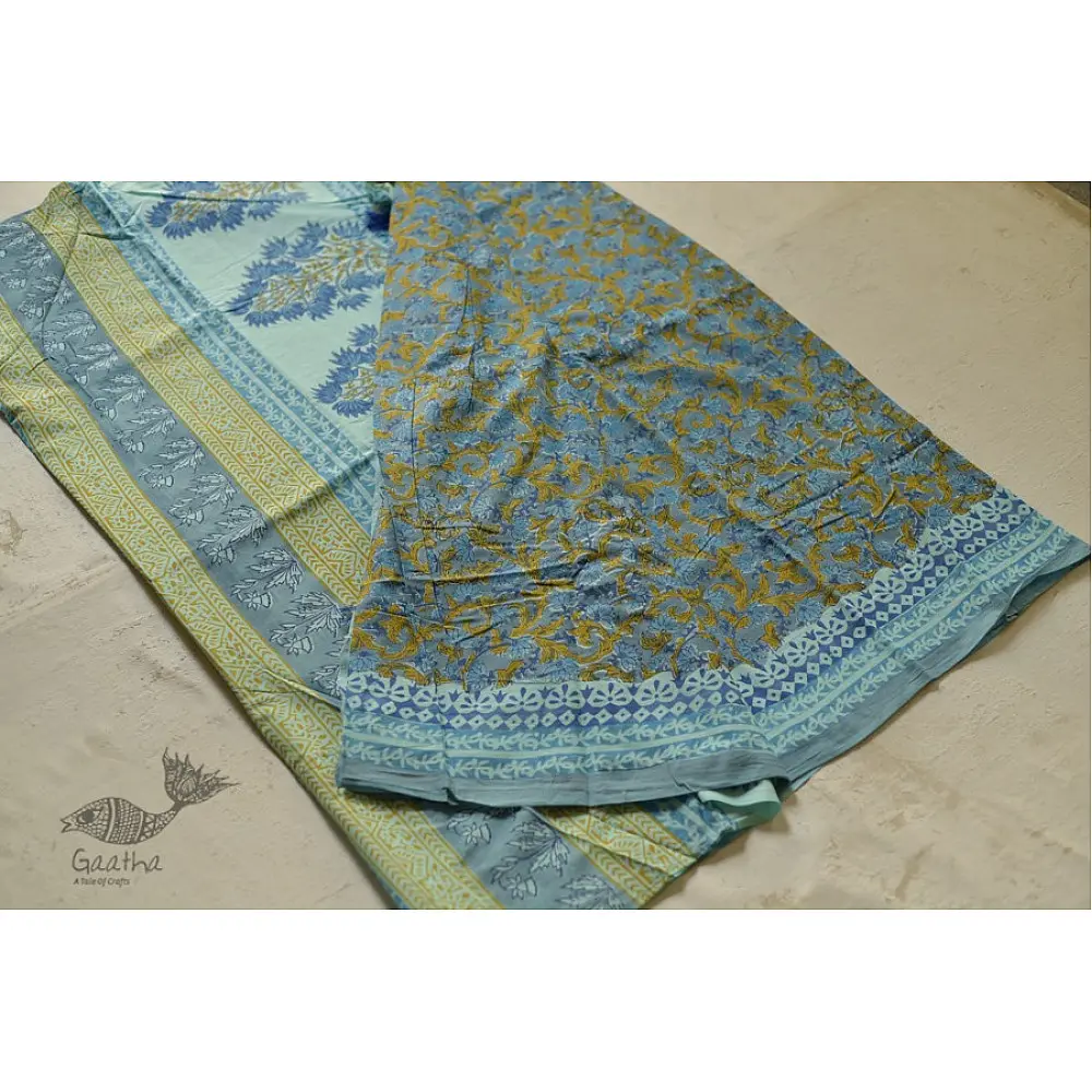 buy exclusive handloom hand block printed kalamkari cotton saree