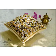 गुल ✩ Kashmiri Ari Embroidery Cushion Cover (16" x 16") ✩ 31