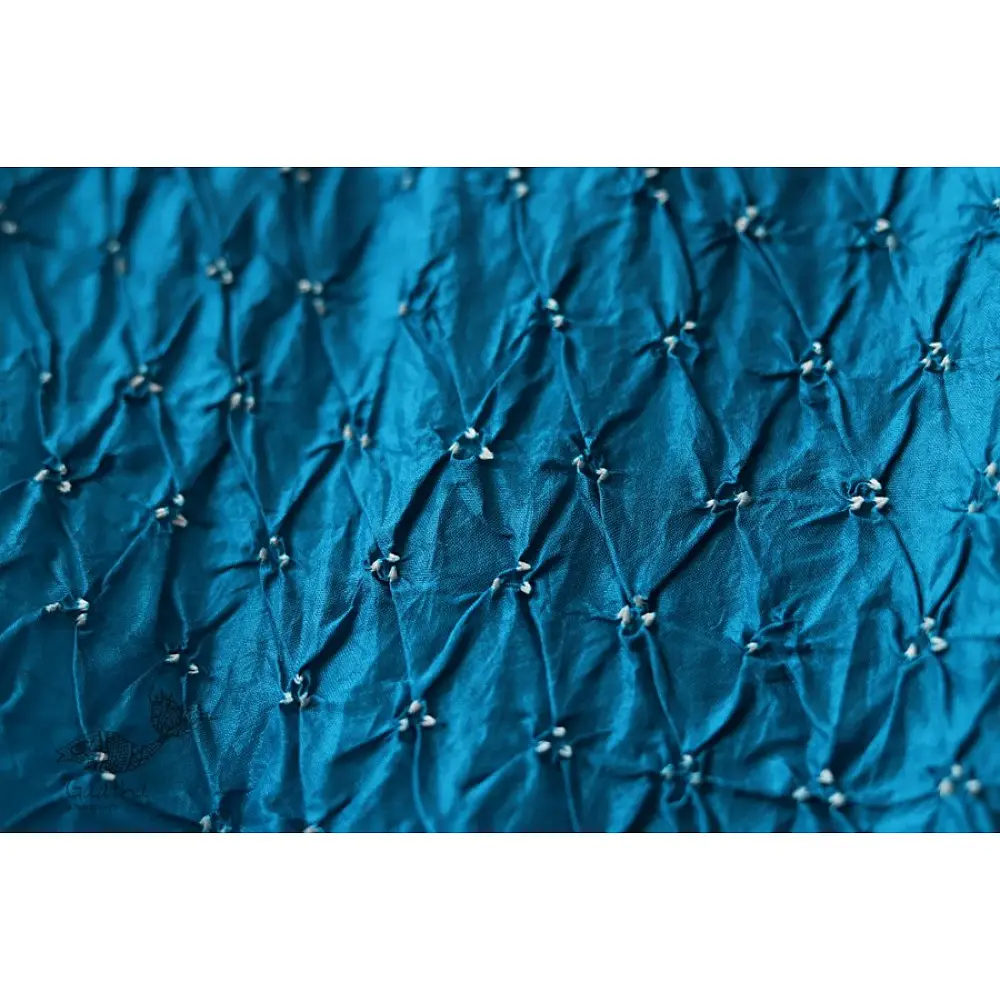 Twinkle drops ~ Silk Bandhani Masterpiece Dupatta ~ K