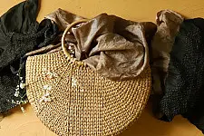 Twinkle drops ~ Silk Bandhani Masterpiece Dupatta ~ M