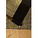 hand woven woolen durri Green Stripes