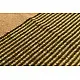 hand woven woolen durri Green Stripes