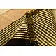 hand woven woolen durri Green Stripes