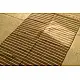 hand woven woolen durri Light Walnut Brown