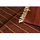 hand woven woolen Durrie ( 3' X 5' ) ~ Brown