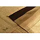 hand woven woolen durrie Light Grey Stripes