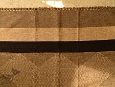 Sulochana ~ Woolen Durrie ( 4' X 6' ) ~ Light Beige 