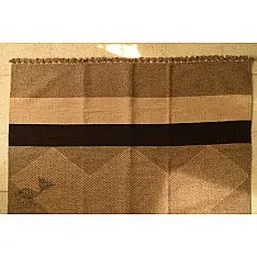 Sulochana ~ Woolen Durrie ( 4' X 6' ) ~ Light Beige 