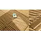 hand woven woolen durri Light Walnut Brown