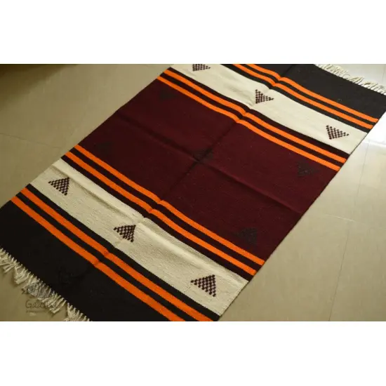 hand woven woolen durri