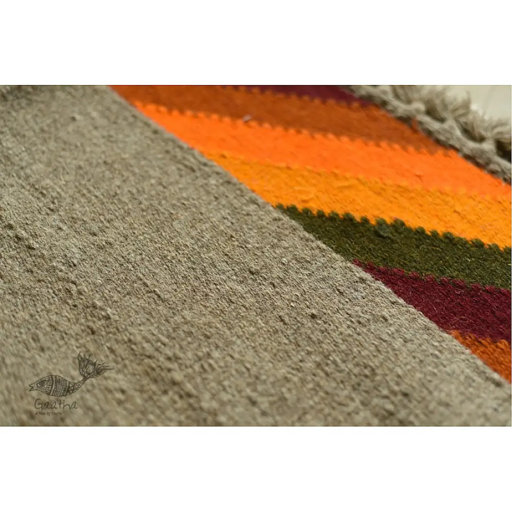 hand woven woolen durri