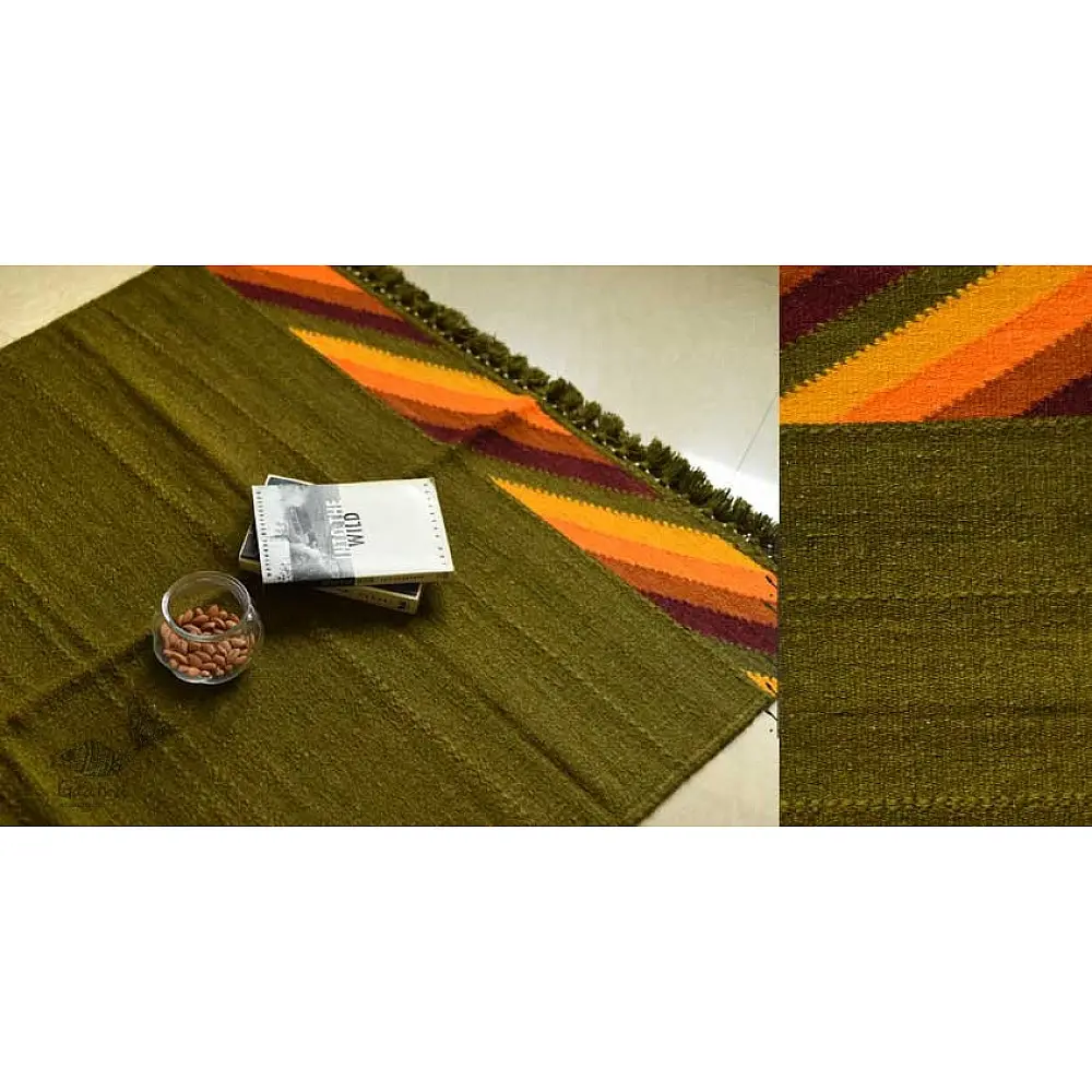 hand woven woolen durri