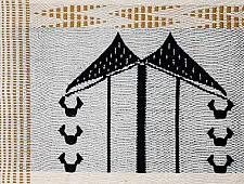 Home And Living | Handmade Embroidered ~ Mithun Wall art