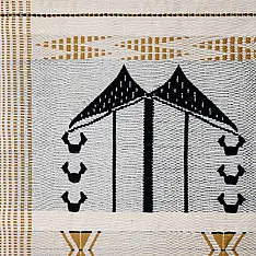 Home And Living | Handmade Embroidered ~ Mithun Wall art