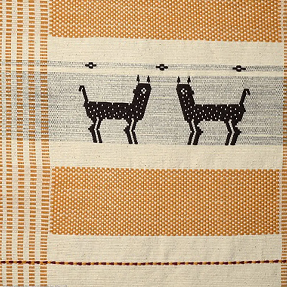 Shop Handmade Embroidered ~ Sambhar Deer Wall art 15 x 17 inches-Unframed