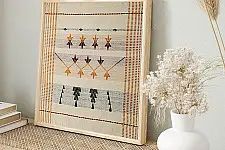 Home And Living | Handmade Embroidered ~ Dao Wall art
