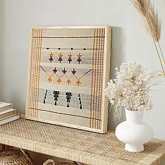 Home And Living | Handmade Embroidered ~ Dao Wall art