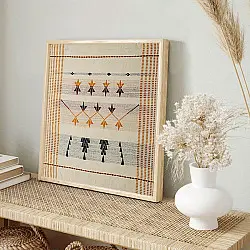 Home And Living | Handmade Embroidered ~ Dao Wall art