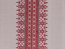 Home And Living | Handmade Embroidered ~ Singhpo Handwoven Artwork - Assam - Red